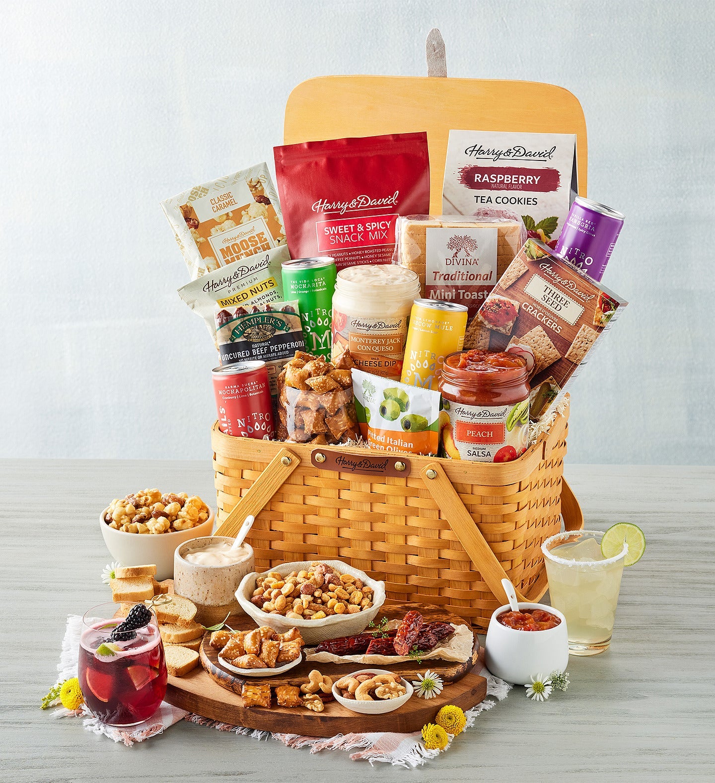 Dandy Day Fun and Sunny Premium Snacks Picnic Gift Basket