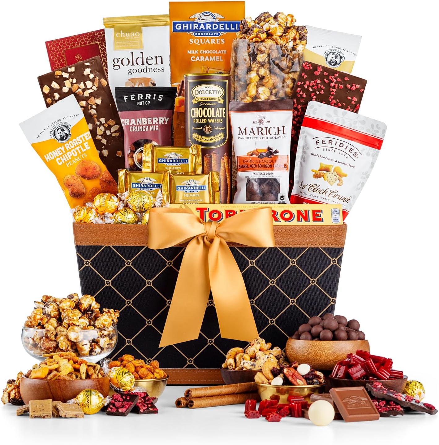 Ghirardelli Delectable Sweet & Savory Memorable Gift Basket