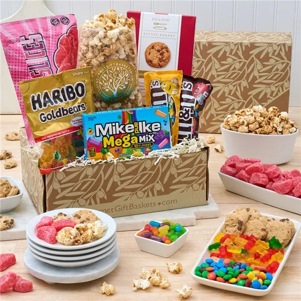 M&Ms Snacks & Sweets from Home Care Package Gift Basket